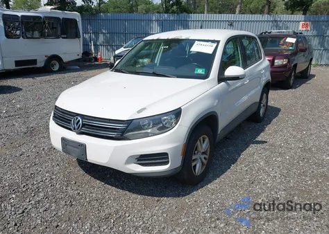 2014 Volkswagen Tiguan R-Line/S/Se/Sel из США, поврежденный, VIN WVGBV3AX7EW521577